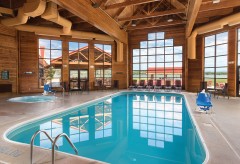 Indoor Pool and hot tub