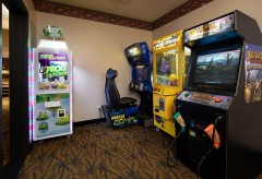 Arcade with several different games